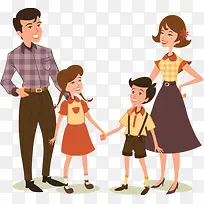 快乐全家福父女母子-空若网 快乐全家福父女母子-空若网