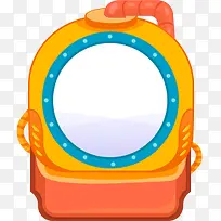 橙色机器卡通-空若网 橙色机器卡通-空若网