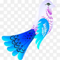 蓝色时尚小鸟背景-空若网 蓝色时尚小鸟背景-空若网