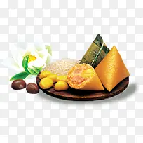 栗子食物粽子花朵端午-空若网 栗子食物粽子花朵端午-空若网