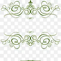 绿色花纹对称婚礼-空若网 绿色花纹对称婚礼-空若网