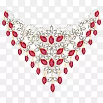 耳环项链钻石宝石首饰红宝石-空若网 耳环项链钻石宝石首饰红宝石-空若网