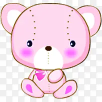 手绘粉色可爱玩具-空若网 手绘粉色可爱玩具-空若网