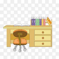 卡通书桌-空若网 卡通书桌-空若网