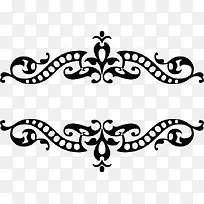 欧式黑色时尚花边-空若网 欧式黑色时尚花边-空若网