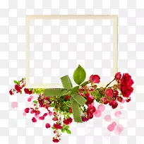 博客剪贴画-玫瑰框架-空若网 博客剪贴画-玫瑰框架-空若网