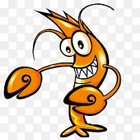 手绘龙虾-空若网 手绘龙虾-空若网