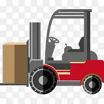 叉车png矢量素材-空若网 叉车png矢量素材-空若网
