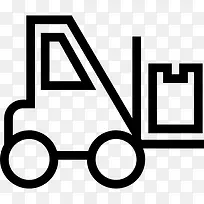 叉车图标-空若网 叉车图标-空若网