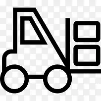 叉车图标-空若网 叉车图标-空若网