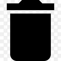 垃圾桶删除按钮图标-空若网 垃圾桶删除按钮图标-空若网