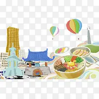 韩式彩绘创意场景-空若网 韩式彩绘创意场景-空若网