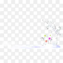 冬季时尚漫画场景-空若网 冬季时尚漫画场景-空若网