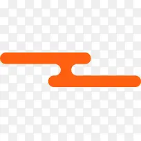 橙色云朵云朵祥云-空若网 橙色云朵云朵祥云-空若网