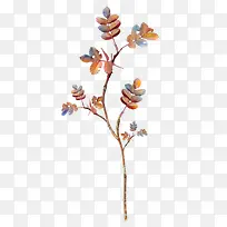 树枝彩绘树枝秋天-空若网 树枝彩绘树枝秋天-空若网