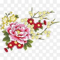 时尚创意花朵美景手绘-空若网 时尚创意花朵美景手绘-空若网