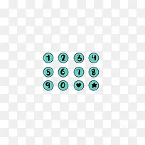数字图标-空若网 数字图标-空若网