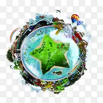 摄影海报效果互动合成-空若网 摄影海报效果互动合成-空若网