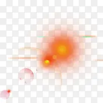 创意橙色光效合成-空若网 创意橙色光效合成-空若网