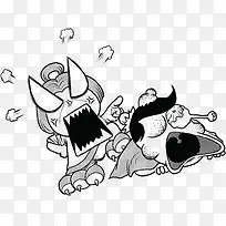 合成创意效果漫画创意人物-空若网 合成创意效果漫画创意人物-空若网