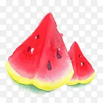 水彩西瓜-空若网 水彩西瓜-空若网