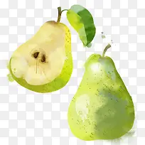 手绘梨子-空若网 手绘梨子-空若网