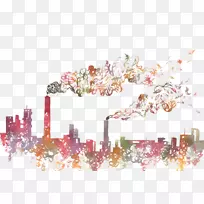 插画水彩画插图彩厂-空若网 插画水彩画插图彩厂-空若网