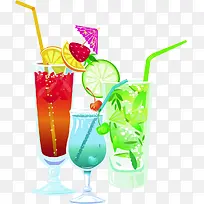 高清夏日手绘水果饮料-空若网 高清夏日手绘水果饮料-空若网