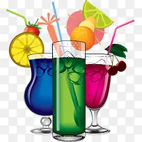 手绘春天水果饮品-空若网 手绘春天水果饮品-空若网