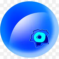 手绘卡通蓝色水果-空若网 手绘卡通蓝色水果-空若网