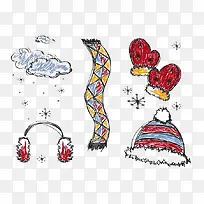 手绘冬季-空若网 手绘冬季-空若网