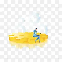 扁平化商务人士-空若网 扁平化商务人士-空若网