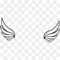 手绘创意翅膀-空若网 手绘创意翅膀-空若网
