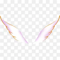 手绘粉色促销翅膀-空若网 手绘粉色促销翅膀-空若网