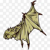 手绘蝙蝠翅膀-空若网 手绘蝙蝠翅膀-空若网