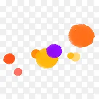 彩色手绘水彩墨迹-空若网 彩色手绘水彩墨迹-空若网