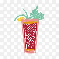 卡通手绘鸡尾酒-空若网 卡通手绘鸡尾酒-空若网