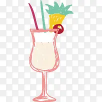 卡通手绘鸡尾酒-空若网 卡通手绘鸡尾酒-空若网