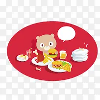 卡通食物-空若网 卡通食物-空若网