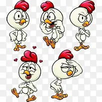 卡通可爱鸡-空若网 卡通可爱鸡-空若网