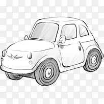 手绘黑色手绘汽车-空若网 手绘黑色手绘汽车-空若网