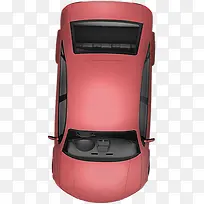 红色时尚汽车交通平面-空若网 红色时尚汽车交通平面-空若网