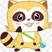 卡通浣熊-空若网 卡通浣熊-空若网