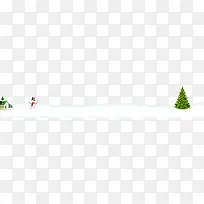 卡通白色雪景-空若网 卡通白色雪景-空若网