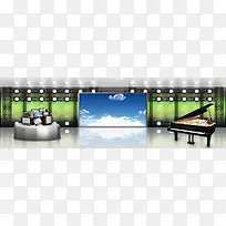 创意时尚小清新背景图-空若网 创意时尚小清新背景图-空若网