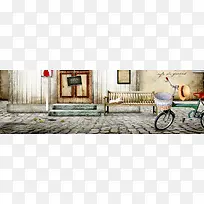 时尚小清新背景图-空若网 时尚小清新背景图-空若网