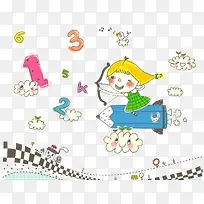 卡通女孩-空若网 卡通女孩-空若网