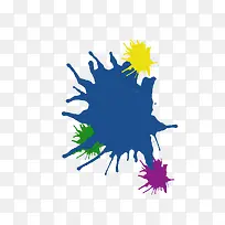 彩色墨滴-空若网 彩色墨滴-空若网