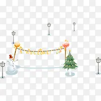 手绘创意合成圣诞节造型-空若网 手绘创意合成圣诞节造型-空若网