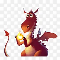 手绘卡通小恐龙-空若网 手绘卡通小恐龙-空若网